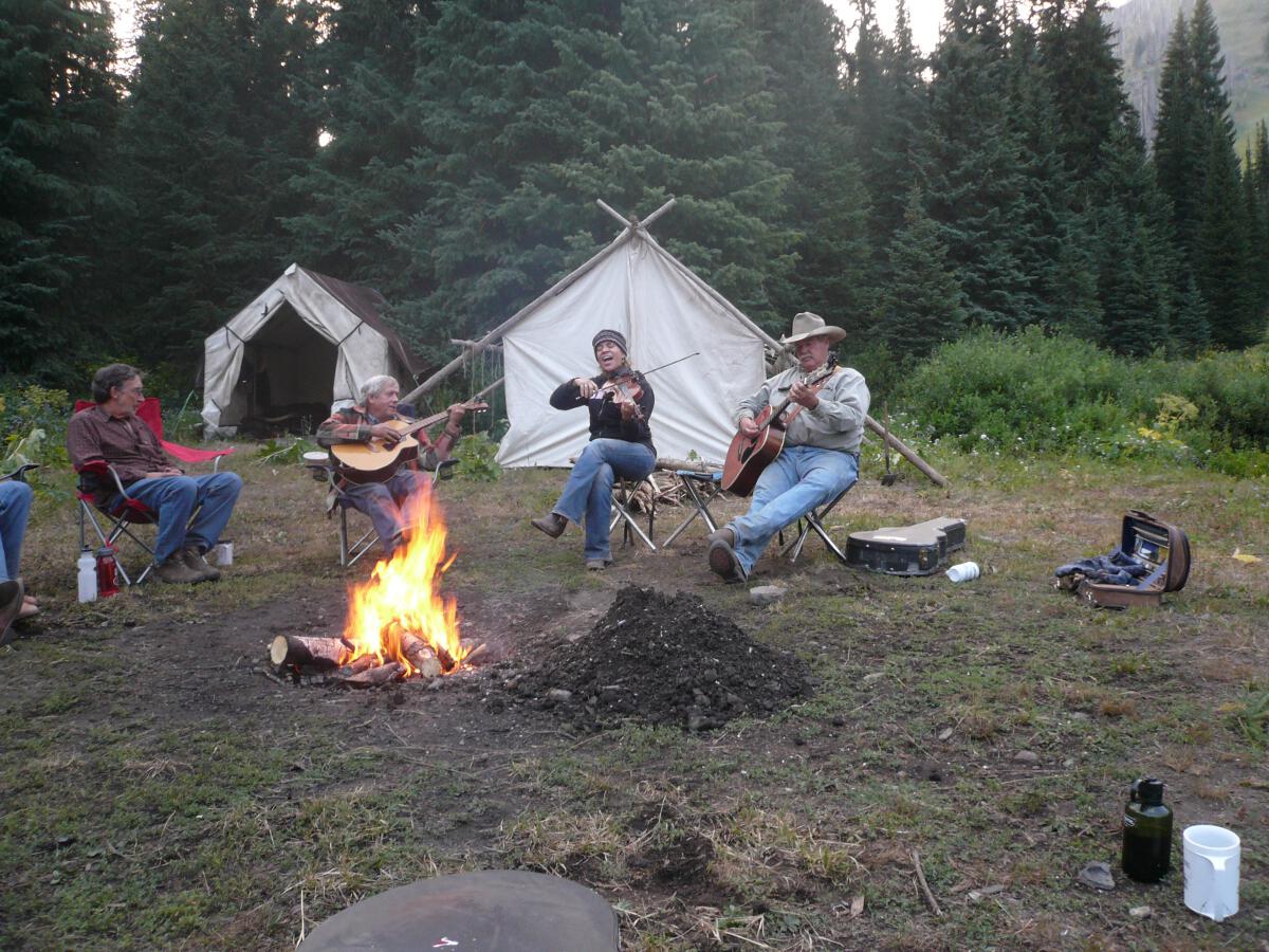 Campfire Sing-a-long in Leota Park